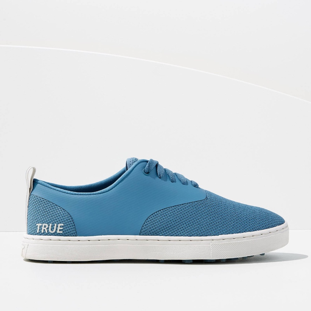 TRUE Linkswear ECO Knit Blue Golf Sneakers Size 9.5